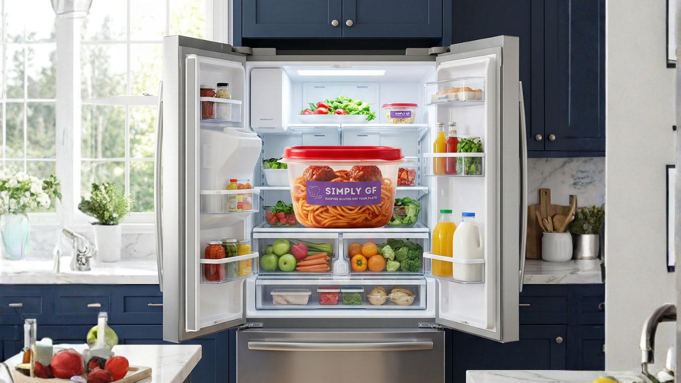 Dishwasher Safe Gluten-Free Container Labels – Food Storage (29-Pack)