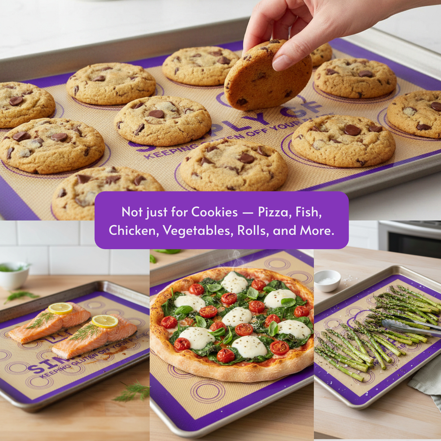 Simply GF Silicone Baking Mat Set