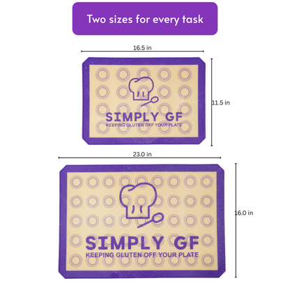 Simply GF Silicone Baking Mat Set