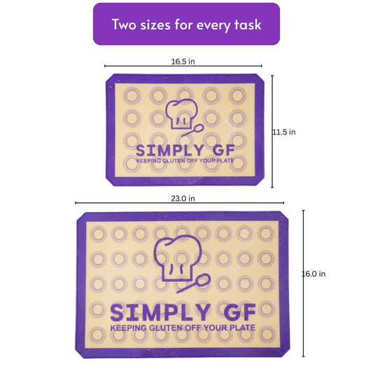 Simply GF Silicone Baking Mat Set
