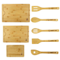 8-Piece Bamboo Cutting Board & Utensil Set – Simply GF Dedicated Gluten-Free Kitchen Tools for Safe Food Prep