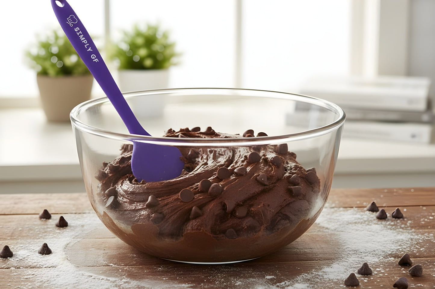 4-Piece Silicone Spatula Set – Simply GF Dedicated Gluten-Free Kitchen Tools