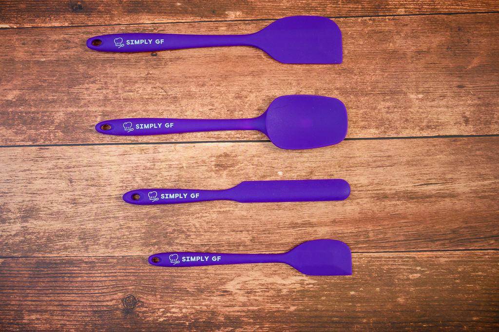 Silicone Spatulas Clearly Marked Gluten-Free BPA-Free