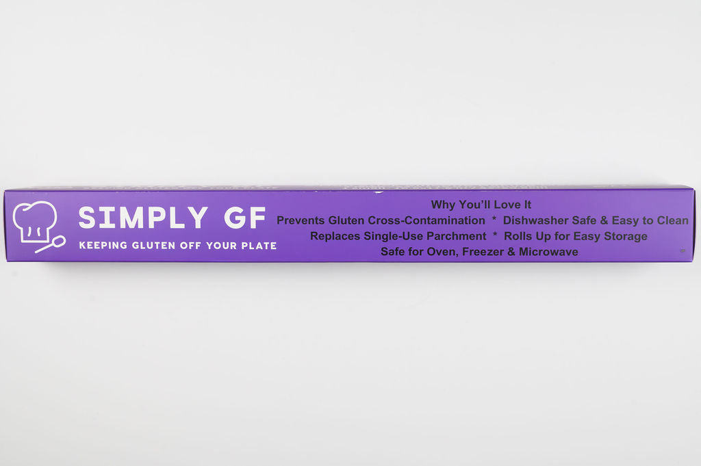 Simply GF Silicone Baking Mats – 2 Pack (Large & Small), Gluten-Free Marked, Reusable Non-Stick, Eco-Friendly