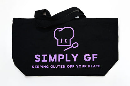 The Everything Bag – Durable X-Large Canvas Tote - Black