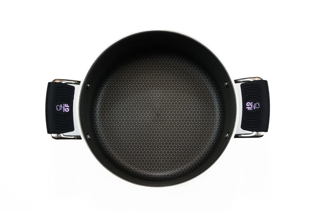 Black Simply GF Silicone Pot and Pan Handle Covers – 4-Piece Set for Safer, Smarter Cooking