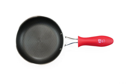 Red Simply GF Silicone Pot and Pan Handle Covers – 4-Piece Set for Safer, Smarter Cooking