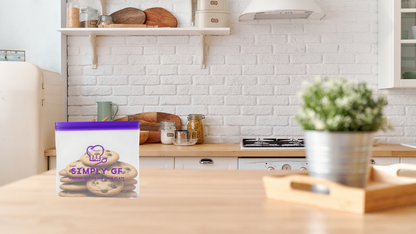Simply GF – Reusable Quart-Size Food Storage Bags (5-Pack) | Clearly Marked Gluten-Free