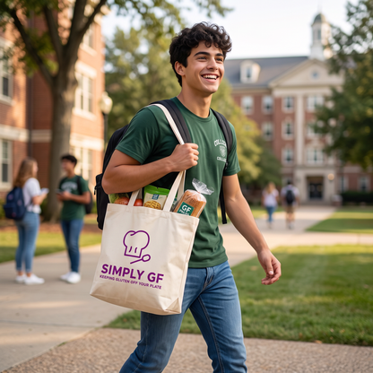Simply GF Campus Essentials Kit – Gluten-Free Organization Bundle for College Students, Dorms & Shared Kitchens